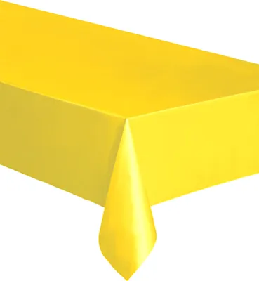 Produktbild von Party-Tischdecke gelb 137x274cm - Einheitsgröße