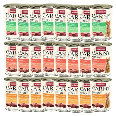 Zdjęcie produktu dla ANIMONDA Carny Kitten mix smaków 24x400g
