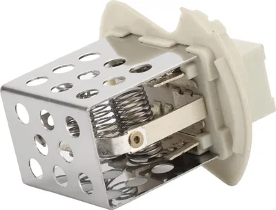 Image de Résistance De Moteur De Soufflante De Climatisation Compatible Pour Renault Master Ll 1998-2010, Résistance De Moteur De Chauffage En Métal Durable De Ton Argent