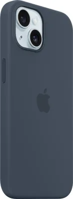 Immagine prodotto di Apple Custodia MagSafe in silicone per iPhone 15 - Blu tempesta