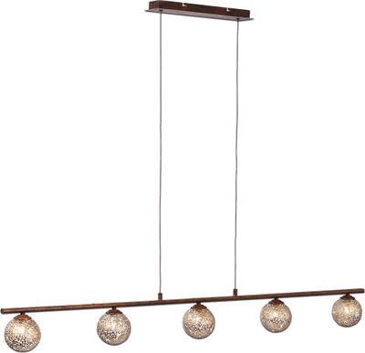 Paul Neuhaus Pendelleuchte BHT 132x150x8.50 cm braun Hängelampe Hängeleuchte