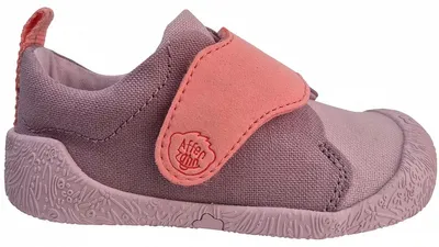 Produktbild von Affenzahn Baumwolle Smallky Otter Klettschuh Rosa : 24