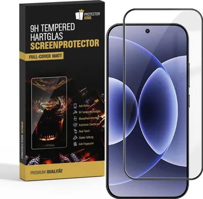 Produktbild von 2x 9H Panzerglas für Xiaomi 17 Pro Max Full-Screen matt Anti-Reflex entspiegelt Tempered Glass Displayschutz Schutzglas Screen-Protector