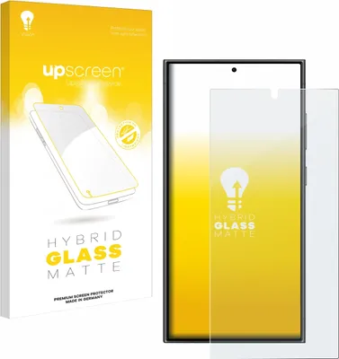 Produktbild von upscreen Entspiegelungs Schutzglas für Samsung Galaxy S24 Ultra Schutzfolie Panzer Folie Glas Display Schutz matt