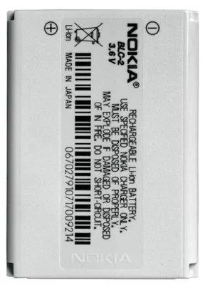 Produktbild von Nokia Li-Ion-Akku BLC-2 3310, 3330, 3410, 3510i, 5510