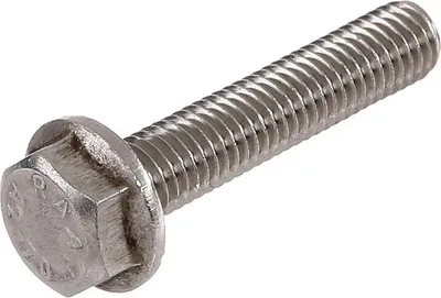Obrázek produktu pro Šestihranný šroub s přírubou, nerezová ocel M8x40 - DIN6921