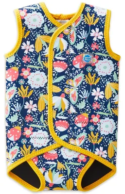 Image de Combinaison de bain pour bébé (Motif : Jardin enchanté, 6-18 mois)
