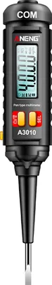 Obrázek produktu pro ANENG A3010 4000 počtů Pin Type Multimetr True-RMS podsvícení Multimetr Digitální automatický rozsah Tester LCD Elektrikářské nářadí