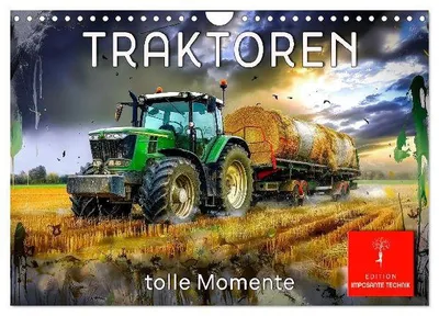 Produktbild von Traktoren - tolle Momente (Wandkalender 2026 DIN A4 quer), CALVENDO Monatskalender