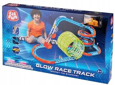 Produktbild von Elefun Leuchtende Rennstrecke 645cm mit Auto