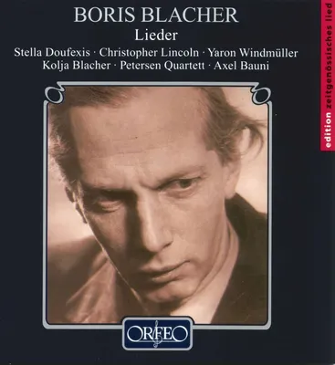 Obrázok produktu pre Boris Blacher (1903-1975): Lieder -   - (CD / L)