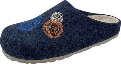 Produktbild von Longo Hausschuhe Damen Pantolette geschlossen blau 38