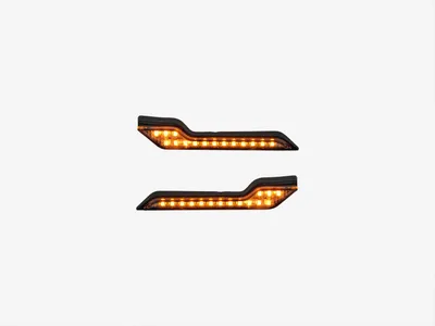 Produktbild von LED Blinker Barkbusters SW-MOTECH, gelbes Licht als Paar mit ECE-Prüfzeichen