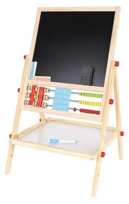 Produktbild von Doppelseitiges Holzbrett für Kinder