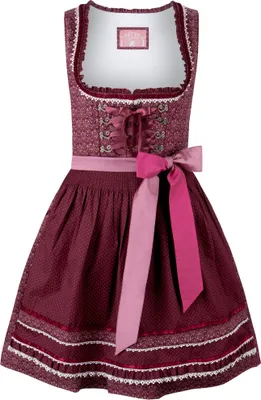 Produktbild von Dirndl Kim 55cm Länge bordeaux 36