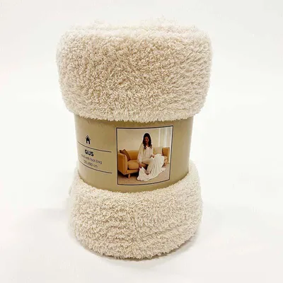 Produktbild von Textino Wohndecke Gijs 120x180 cm Beige