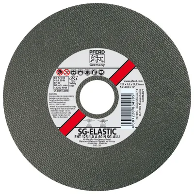 Obrázek produktu pro PFERD 61340415, Řezací disk, Hliník, Neželezité kovy, 11,5 cm, Jakékoliv značky, Plochý, 2,22 cm