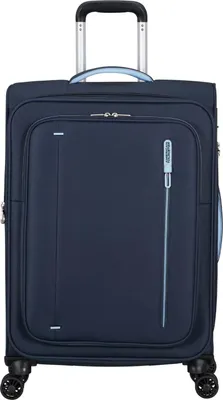Image de American Tourister trolley Cloudrider Spinner Exp. TSA Sky Navy bleu marine 66cm
