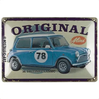 Produktbild von Nostalgic-Art - Blechschild 20 x 30cm - Mini - The British Classic