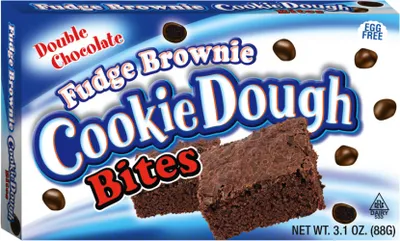 Produktbild von Cookie Dough Bites Fudge Brownie (12 x 88g)