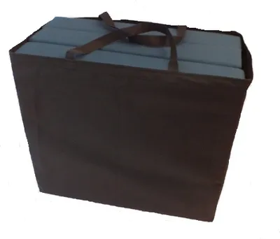 Produktbild von Faltmatratze Klappmatratze Matratze faltbar klappbar Gästematratze + Tasche ( schwarz ) 80 X 200 X 10 cm