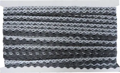 Produktbild von 27m Klöppelspitze 15mm breit Baumwollspitze Häkelspitze Spitzenband
