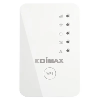Zdjęcie produktu dla Edimax EW-7438RPN Mini, 2,4 GHz, 300 Mbit/s, 128-bit WEP, 64-bit WEP, WPA-PSK, WPA2-PSK, 10,100 Mbit/s