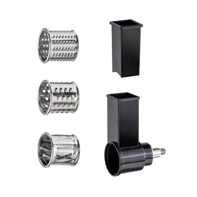 Productafbeelding van CASO Multireiben-set voor keukenmachine KM 1800, zwart