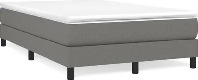 Produktbild von vidaXL Boxspringbettgestell Dunkelgrau 120x200 cm Stoff
