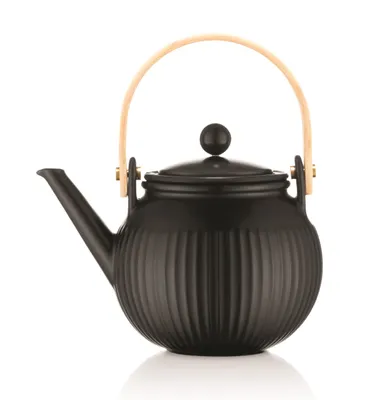 Image de Théière Bodum Douro noire, 1,5 litre