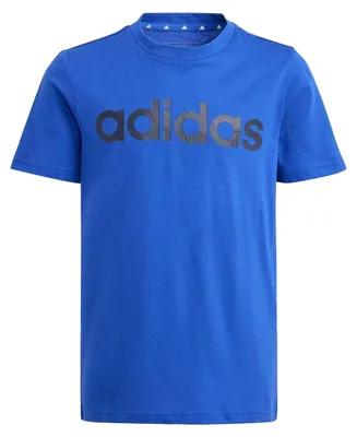 Immagine prodotto di Adidas - Maglietta "Essentials" con logo per bambini PP3507 (140) (blu)