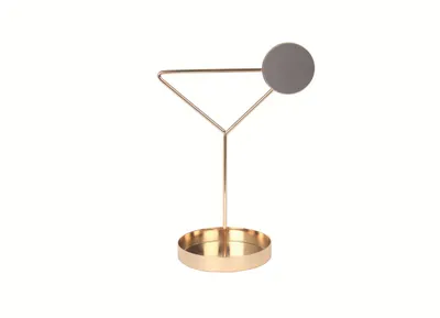 Produktbild von Schmuckhalter Cocktail DOIY Metall Schmuckständer Spiegel