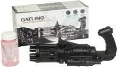 Produktbild von Automatische Seifenblasenpistole mit Seifenblasenflüssigkeit für Kinder ab 3 Jahren