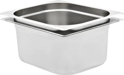 Image de Récipients Gastronorm 2 pcs GN 1/2 150 mm Acier inoxydable