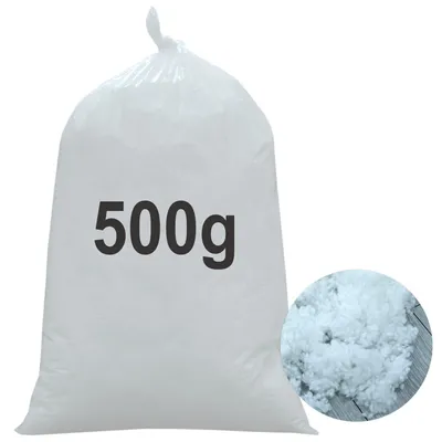 Produktbild von Füllwatte waschbar 500g 25 Liter | Kissenfüllung Polyester Faserbällchen 95°C Kochwäsche, Füllmaterial Kuscheltiere, Stopfwatte, Bastelwatte