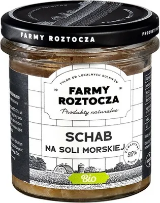 Produktbild von Schweinelende mit -Meersalz 250 g (Glas) - FARMY ROZTOCZA