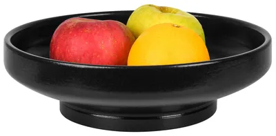Obrázek produktu pro Keramická mísa na ovoce - Moderní design - Černá