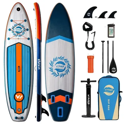 Image de Planche de stand up paddle gonflable, surface antidérapante, W022 335 × 86 × 15 cm