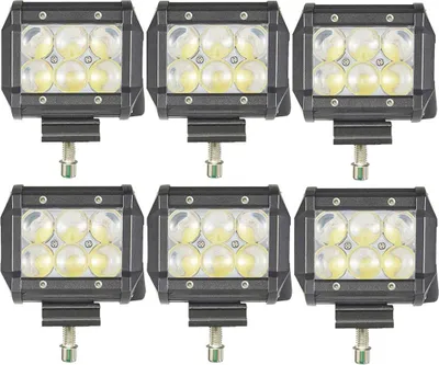 Produktbild von Greenmigo 6X 18W 4D LED Arbeitsscheinwerfer Rückfahrscheinwerfer Auto Beleuchtung