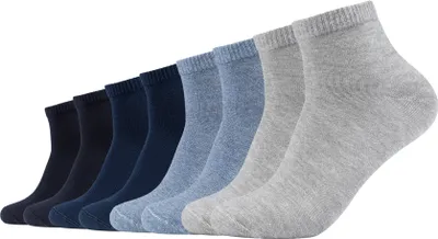 Produktbild von s.Oliver Kurzsocken Essentials im praktischen 8er Pack denim melange 39-42