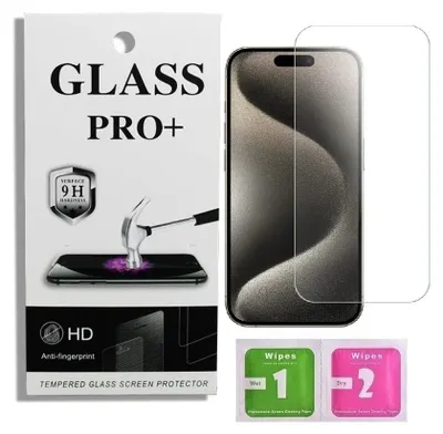 Obrázok produktu pre Prémiové ochranné sklo 9D Izmael pre iPhone 16 Pro Max KP33548