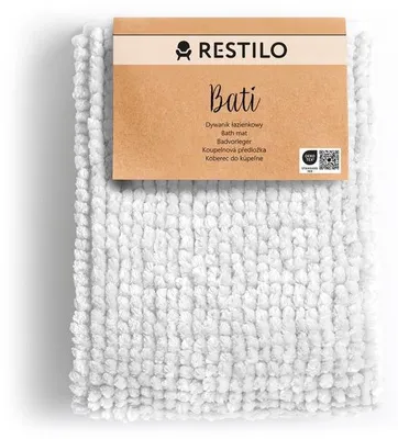 Produktbild von Antirutsch-Badematte 70x120 cm weiß