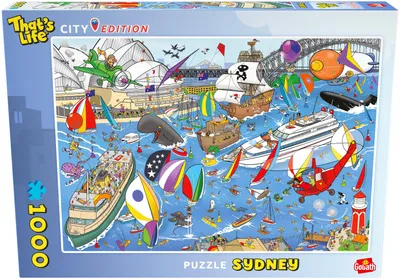 Produktbild von Goliath That's Life City Edition: Sydney-Puzzle – 1000 Teile