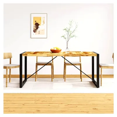 Produktbild von Esstisch aus massivem Mangoholz 180 cm