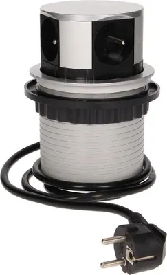 Produktbild von Unterputzsteckdose 4x250V AC OR-AE-1341