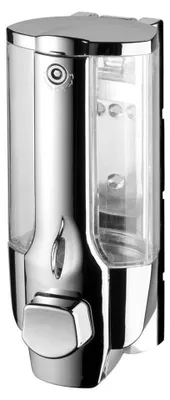 Produktbild von Seifenspender zum Einhängen 350ml, chrom