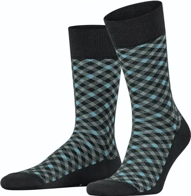 Produktbild von FALKE Smart Check Socken Herren black 43-46