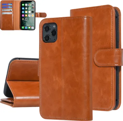 Immagine prodotto di UNIQ Accessorio Apple iPhone 11 Pro Max Marrone scuro Custodia tipo libro soft touch