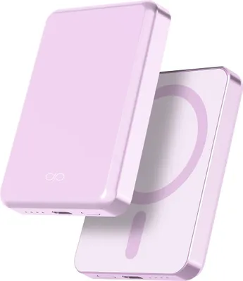 Produktbild von Force Power, MagSafe Qi Powerbank 15 W 5000 mAh USB-C, Rosa