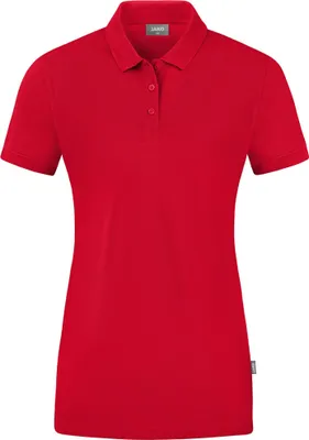 Zdjęcie produktu dla JAKO Damskie Polo Doubletex , Kolor:czerwony, Rozmiar:44